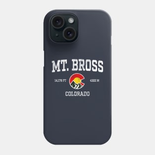 Mt Bross Colorado 14ers Vintage Athletic Mountains Phone Case