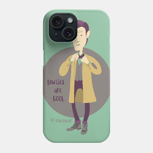 Bowties are Cool Phone Case by StephReyns