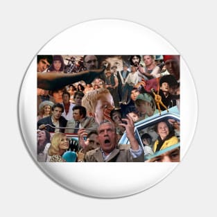 New Hollywood Collage Pin