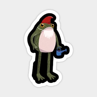 Gnome Frogson the Frog Magnet