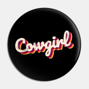 Cowgirl Pin