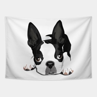 Boston Terrier Puppy Dog Tapestry