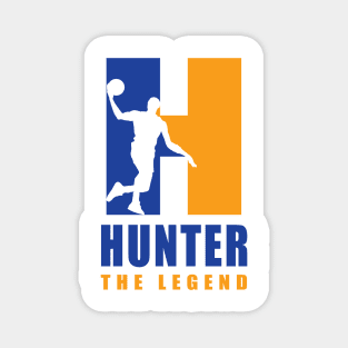 Hunter Custom Player Basketball Your Name The Legend Magnet