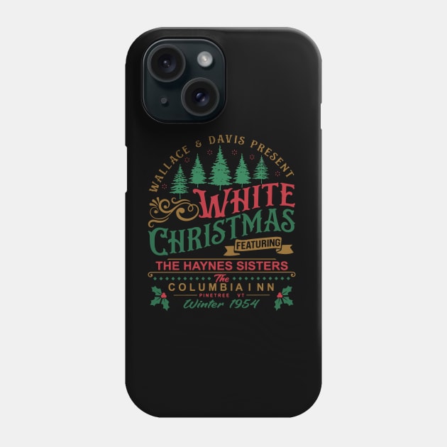 White Christmas Phone Case by Wacalac