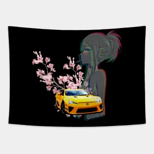 Lexus LFA Japan Blossom Tapestry