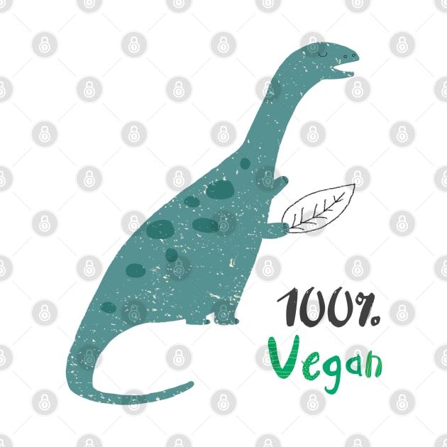 100% Vegan by coryreid_illustration