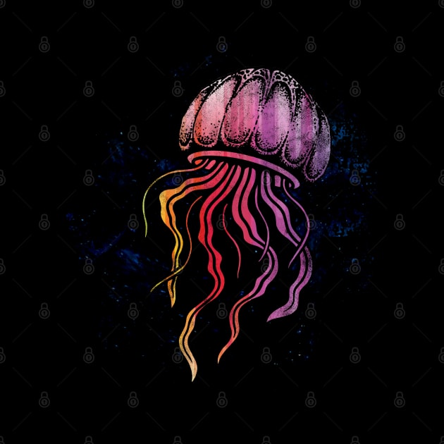 Colorful Jellyfish by Mila46