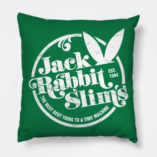 Jack Rabbit Slim's (aged look) Pillow