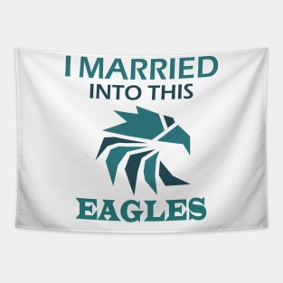 I MARRIED INTO THIS EAGLES Tapestry