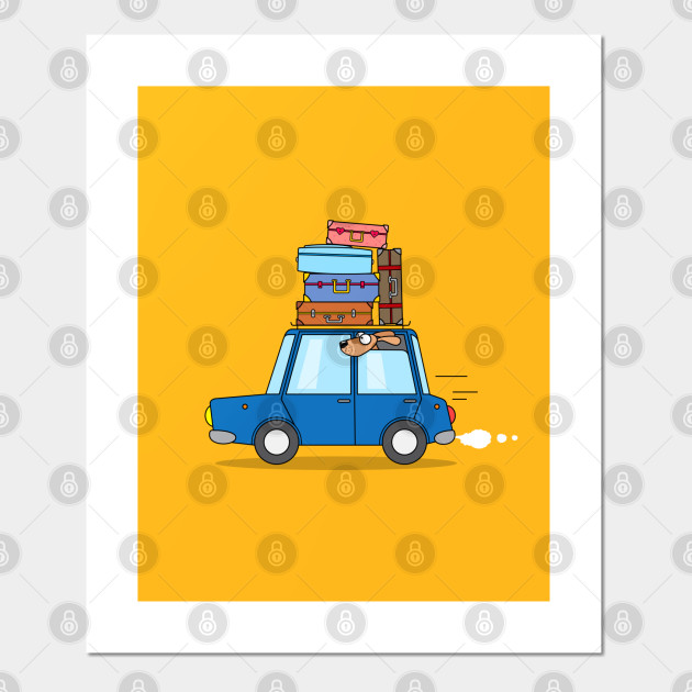 Family Travel Cartoon Posters And Art Prints Teepublic Uk