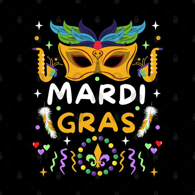 Mardi Gras by TeeGuarantee