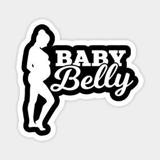 Baby Belly Funny Pregnancy T-Shirt Women Tshirt Magnet