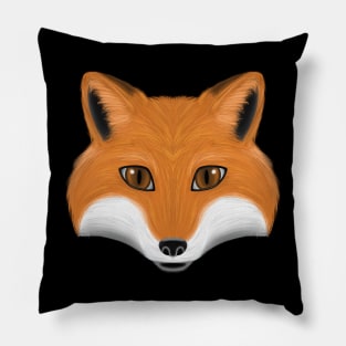 Fox Face Pillow