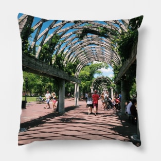 Christopher Columbus Park archway, Boston Pillow