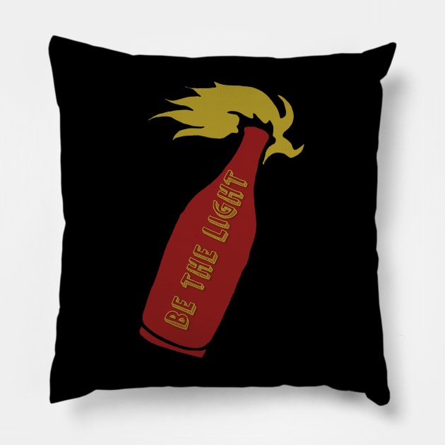 Molotov Be the Light Pillow by karutees