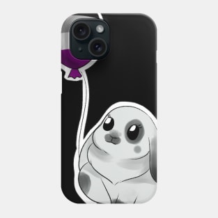 asexual bunny Phone Case