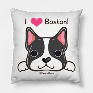 "I <3 Boston!" Pillow