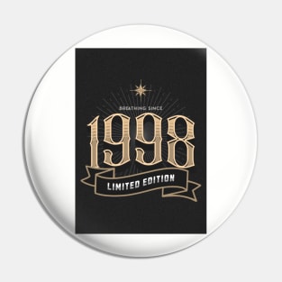 Birth Year 1998 Pin