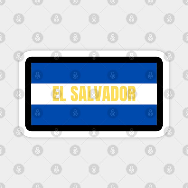 El Salvador Flag Colors Magnet by aybe7elf