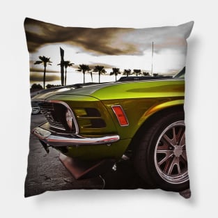 70 Mustang Mach 1 Pillow