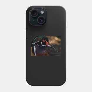 Wood Duck - Male Close Up Phone Case