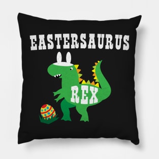 Eastersaurus Rex Funny Easter Egg Hunt Pillow