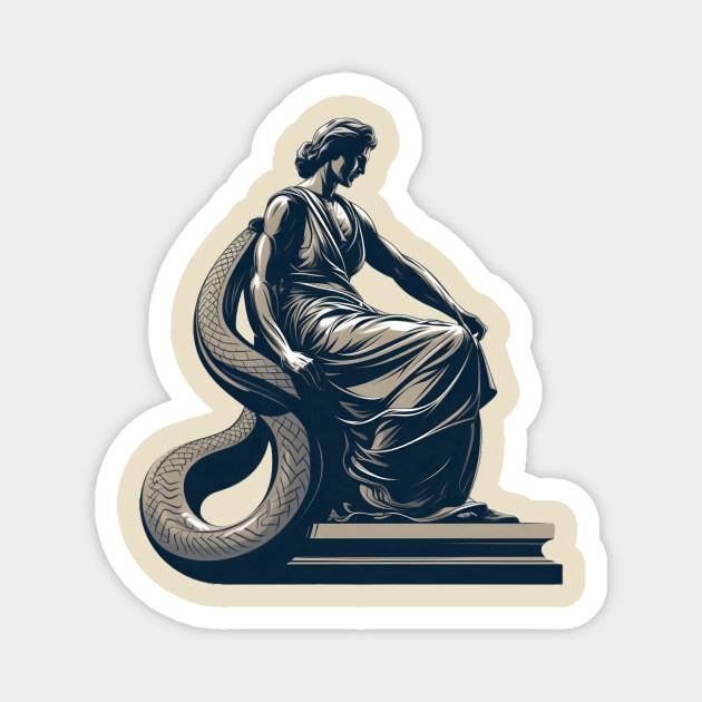 Statue Magnet by Print on earth