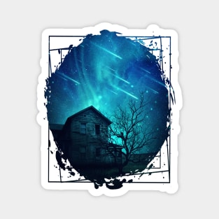 haunted house Magnet