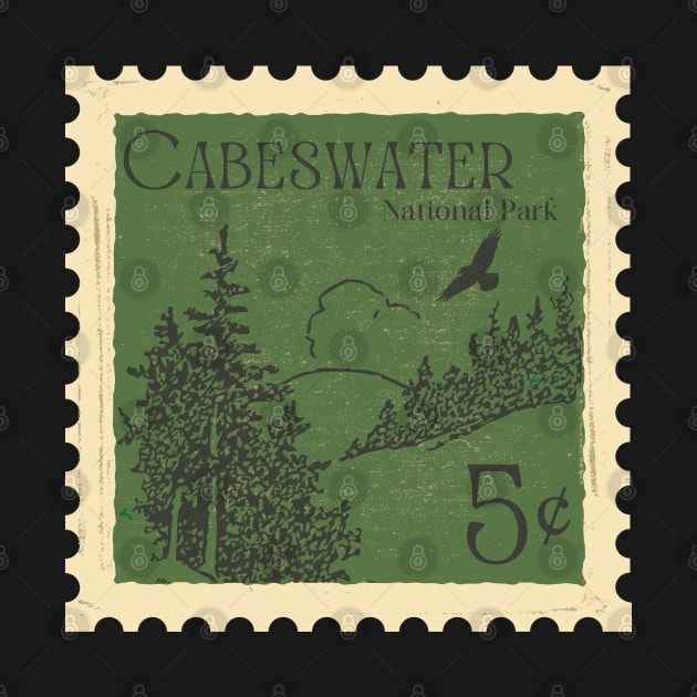 Cabeswater Stamp by RockyCreekArt