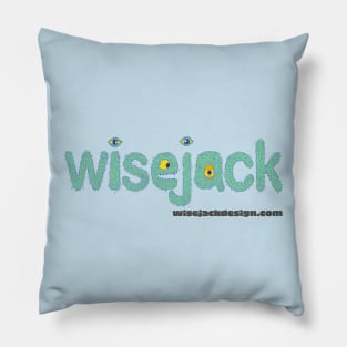 wisejack furry Pillow