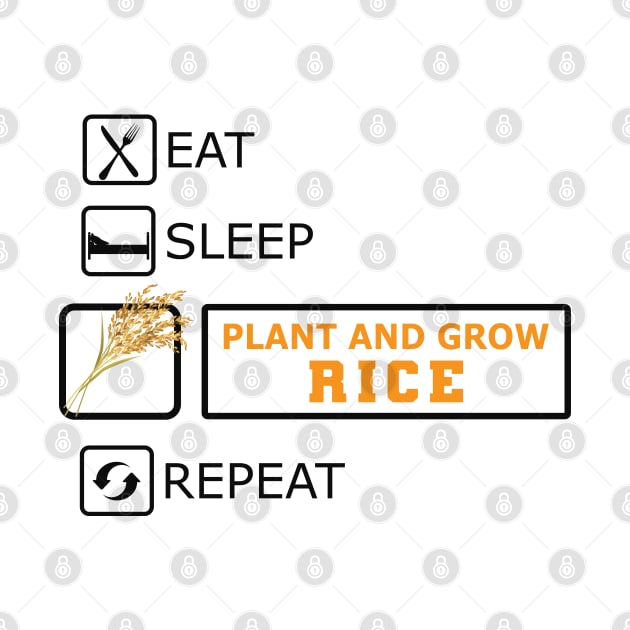 Rice Farmer - Plant and grow rice eat sleep repeat by KC Happy Shop