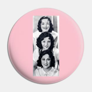 The Boswell Sisters Pin