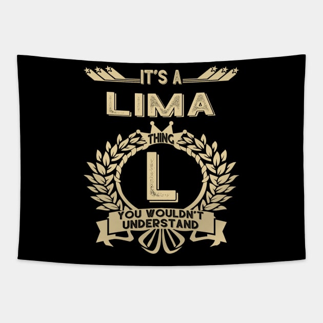 Lima Tapestry by Guitar Hero-Typography 