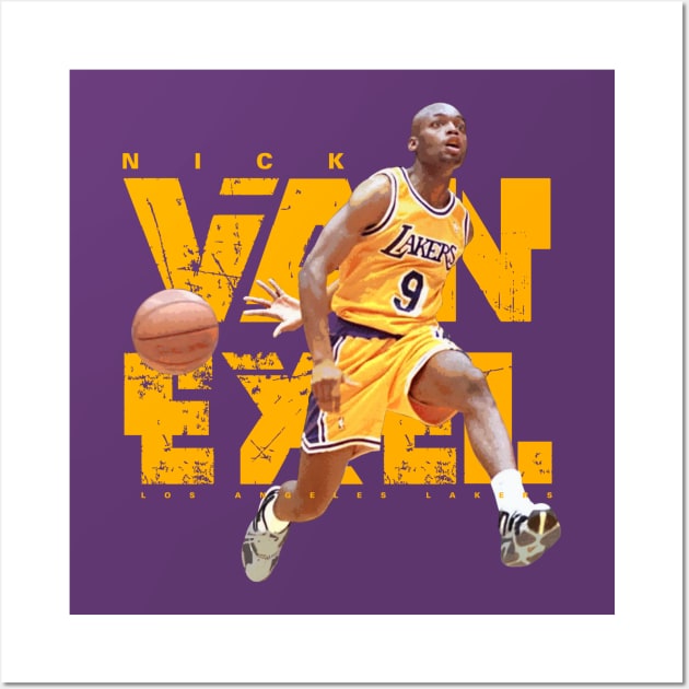 Nick Van Exel Jersey / Vintage / Los Angeles Lakers / LA -  Singapore