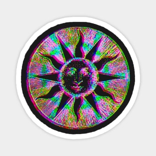 Black sun Magnet