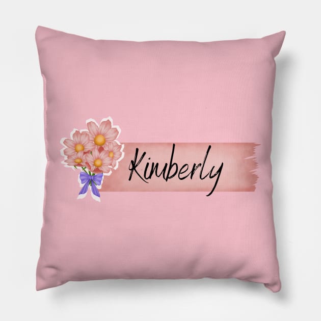 Kimberly personalized Pillow by Personalizedname