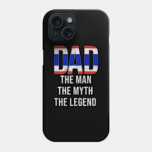 Thai Dad The Man The Myth The Legend - Gift for Thai Dad With Roots From Thai Phone Case