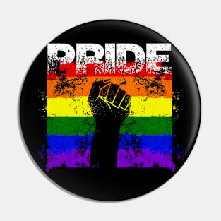 Grunge Pride Pin