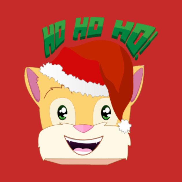 Minecraft Youtuber Stampy Cat Santa Christmas Winter