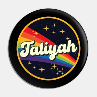 Taliyah // Rainbow In Space Vintage Style Pin