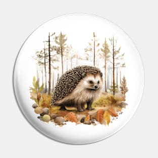 Sweet Hedgehog Pin