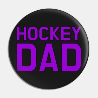 HOCKEY DAD Pin