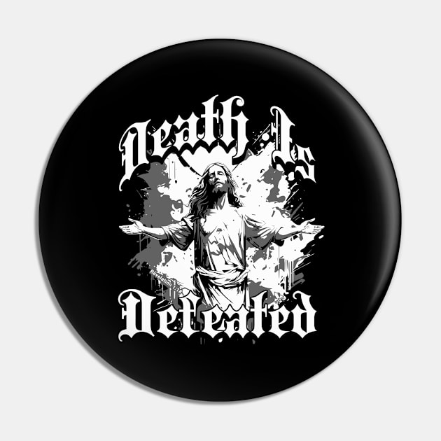 DEATH IS DEFEATED Easter Easter Pin by ejsulu