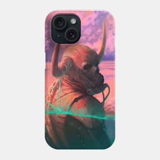 Demon skull Phone Case