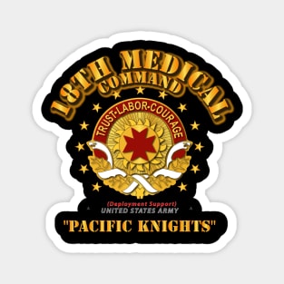 18th Medical Command - Pacific Knights - DUI Magnet