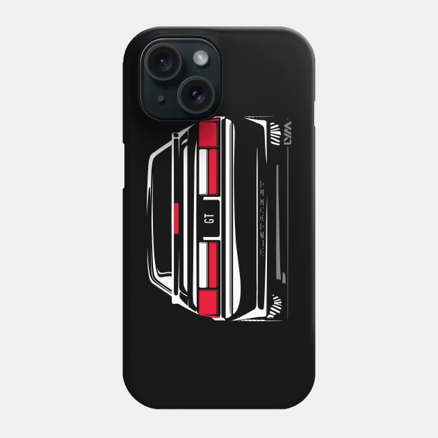 Foxbody Ford Mustang GT 5.0 Phone Case by LYM Clothing