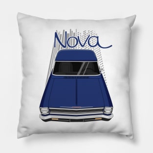 Chevrolet Nova 1966 - 1967 - deepwater blue Pillow