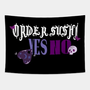 Sushi Ouija Tapestry