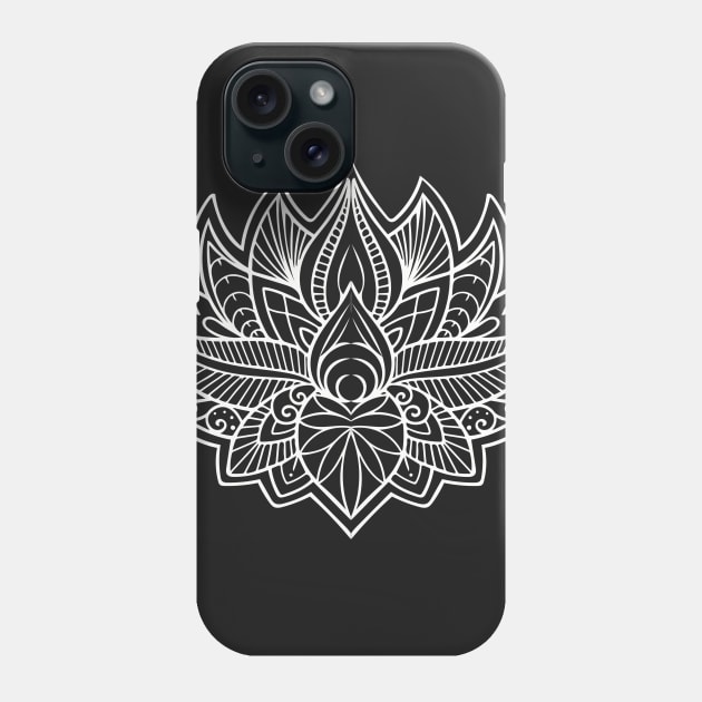 Lotus Phone Case by LoraMaze