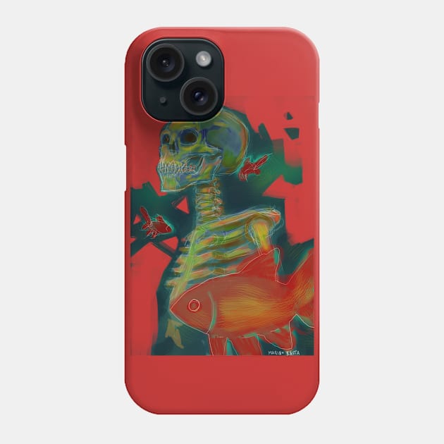 Memento Mori Phone Case by Marino_Resta